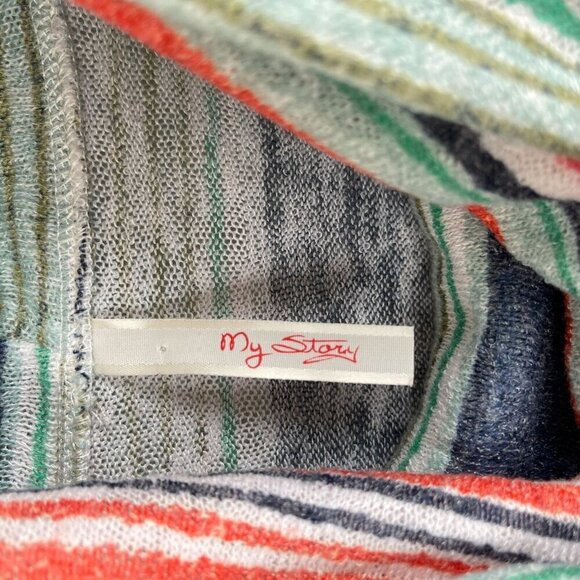 Vintage My Story Women Long Bell Sleeve Pullover Sweater Size S - Picture 3 of 6